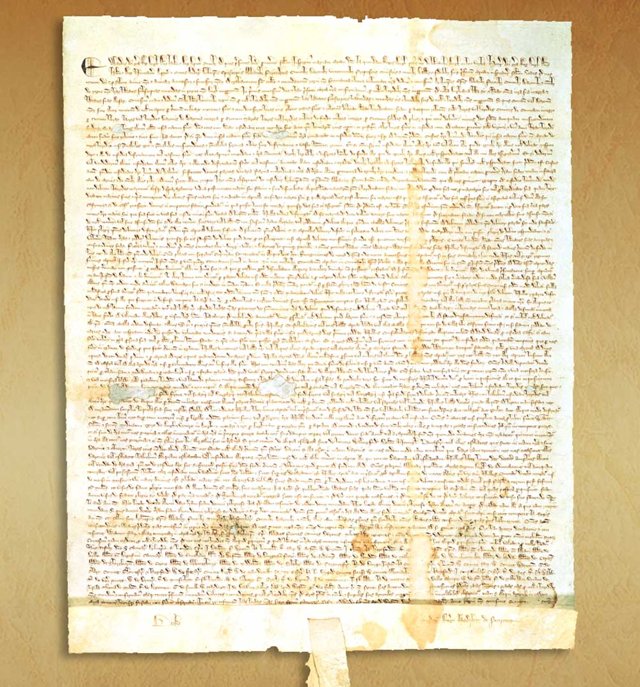 Magna Carta, or “Great Charter,” signed by the King of England in 1215, was a turning point in human rights.